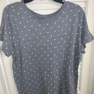 Torrid polka dot blouse